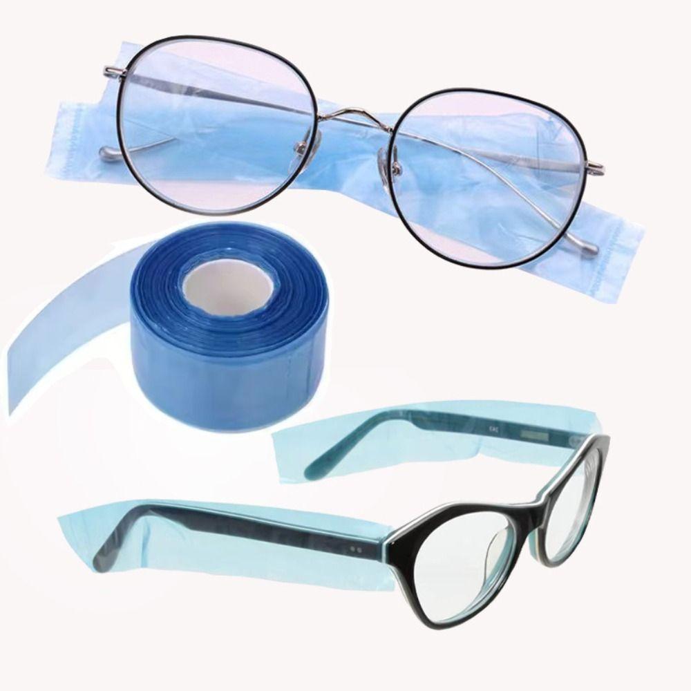 200Pcs/Box Disposable Disposable Glasses Leg Sleeves Anti-slip Hair Coloring Protector  Hairdressing