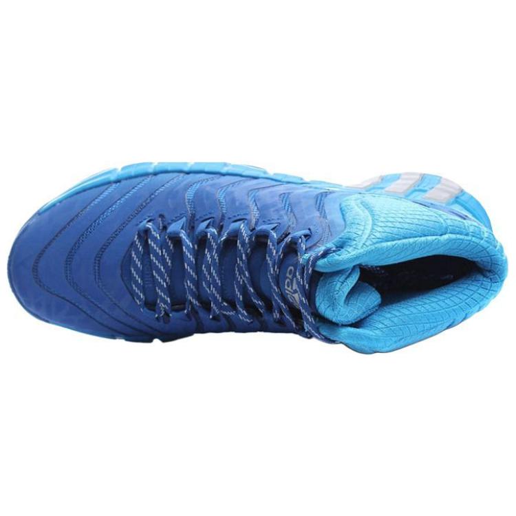 Adidas Adipure Madquick 2 Versatile Comfortable Durable Mid-Top Basketball Shoes Men Sneakers Blue G99605