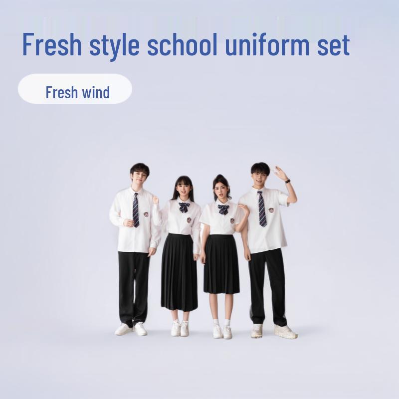 

Костюм для выступления в стиле академии: Комплект школьной формы в британском стиле для средней/старшей школы M