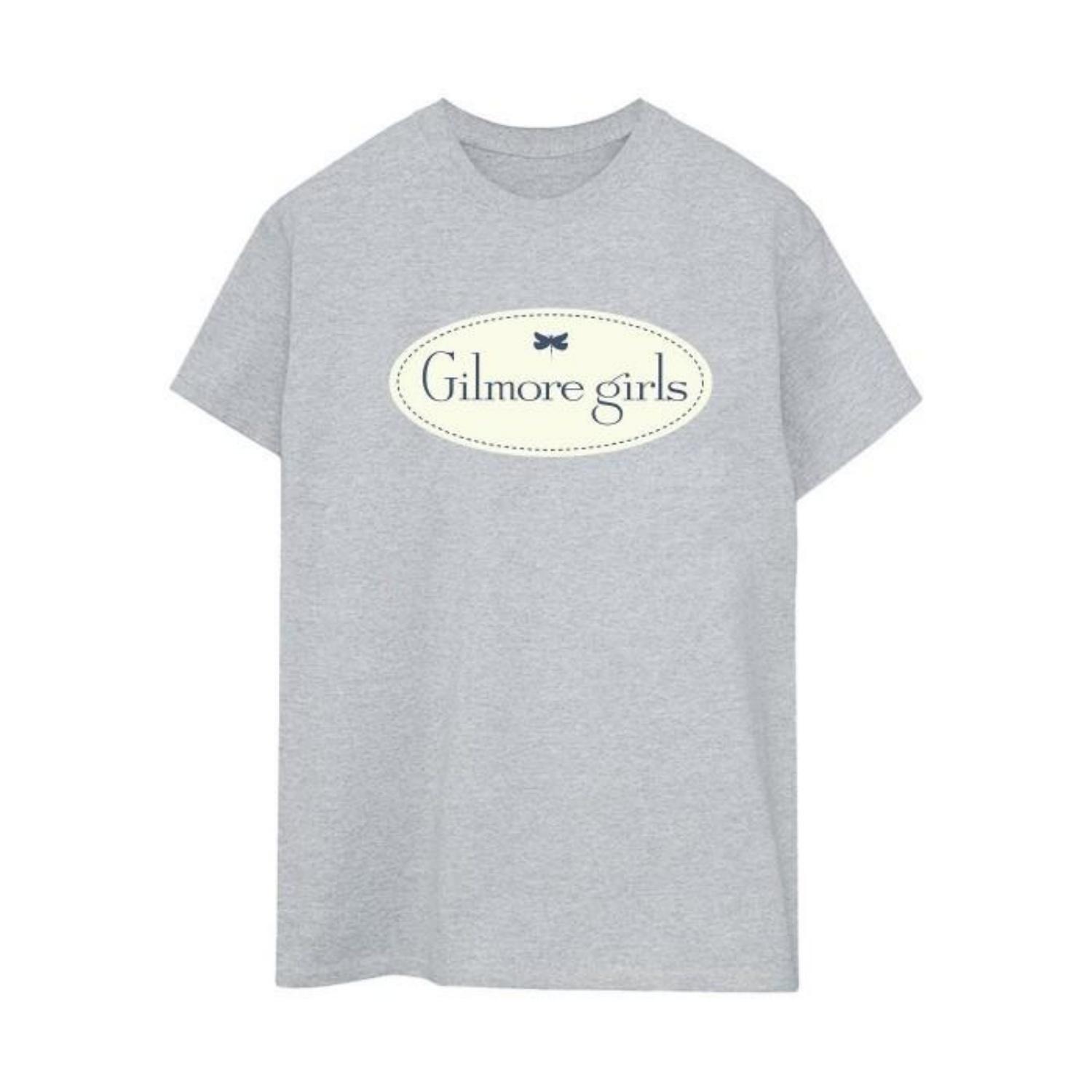 Gilmore Girls Womens_Ladies Classic Logo Boyfriend T-Shirt XXXXL
