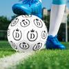 Royal Initial Crest Patterned Soccer Ball Suitable For Outdoor Training And Recreational Playparkbeach Football Durable A Great Gift For Soccer