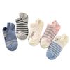 5 Pairs Women's Socks Spring Summer Three-Dimensional Shallow Mouth Cartoon Female Cotton Invisible Japanese Cute Animals Socks