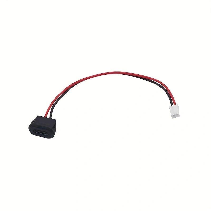 

1 шт., разъем для зарядного устройства USB-C, 3 А, сильноточный разъем для быстрой зарядки, порт USB типа C, разъем типа «мама», тип C с пряжкой для карты