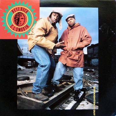 12inch Record PETE ROCK  C.L. SMOOTH  Straighten It Out 066382 Elektra Untouc 1992 US Rap  HipHopRB Used