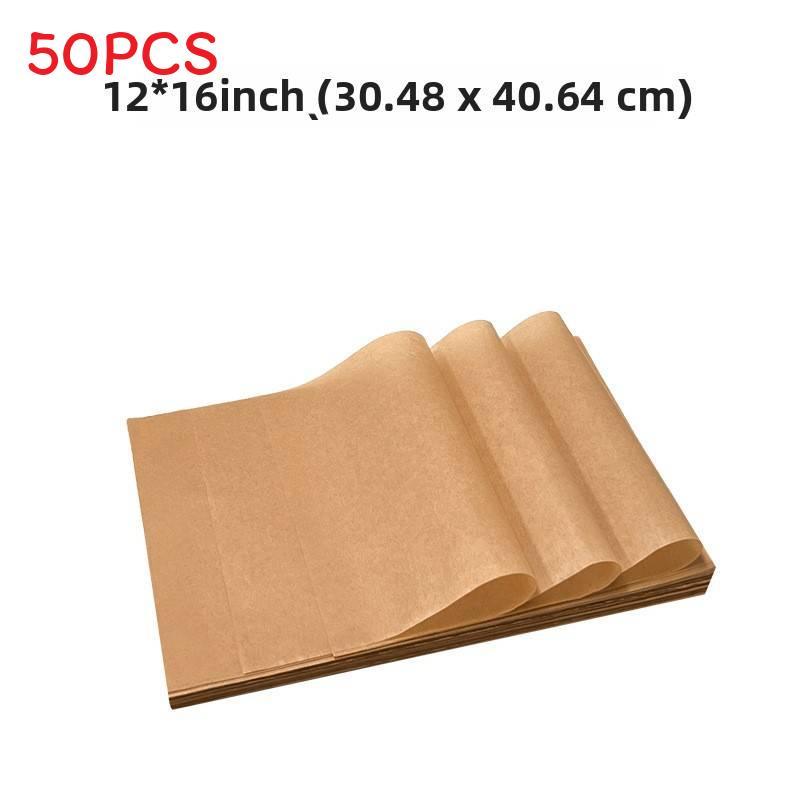 Baking Paper With Doublesided Silicone Oil For Oven And Food Packaging Home Use