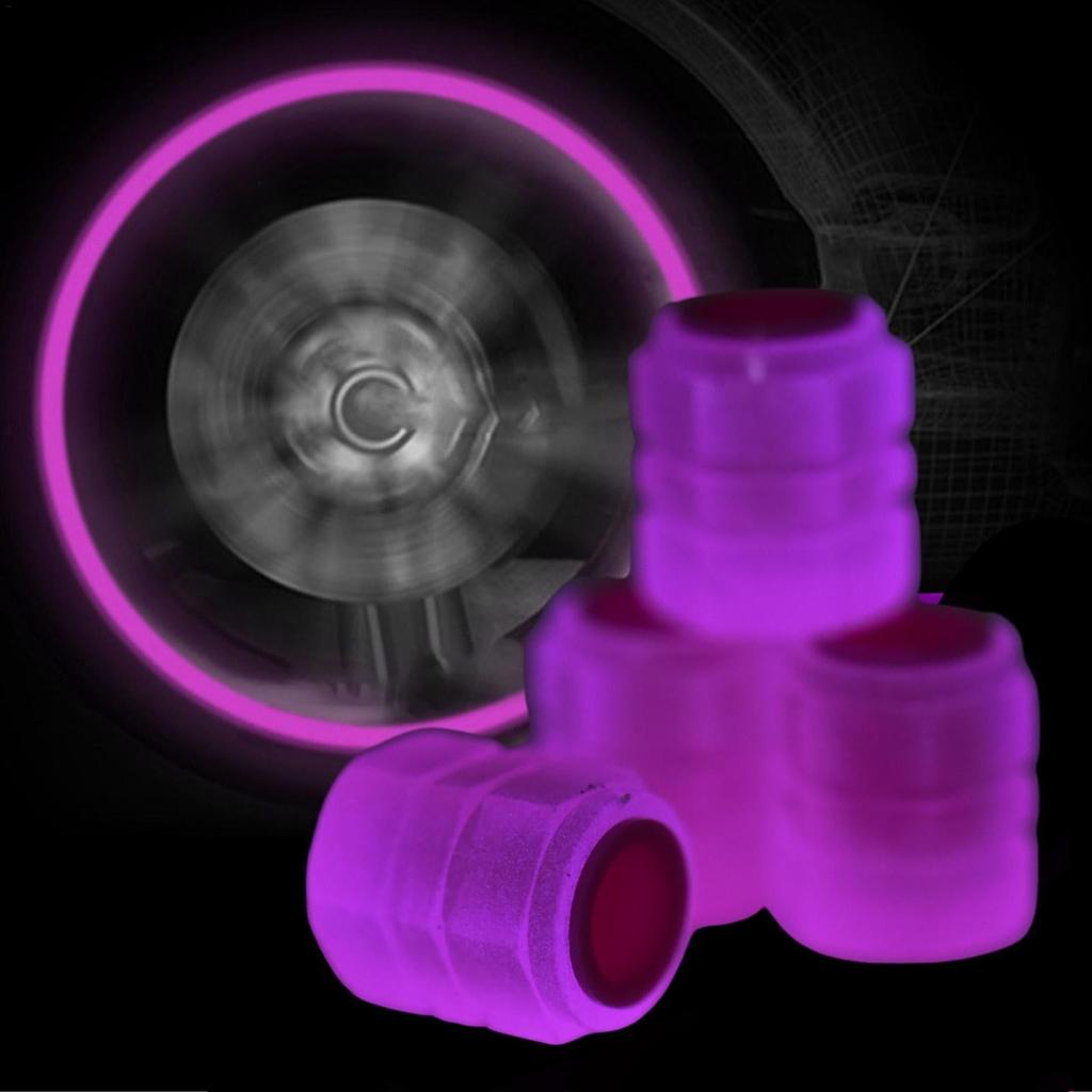 Air Valve Cap Tire Valve Cap Tire Air Valve Cap Luminous Luminous Fluorescent Tire