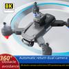 Js22 Foldable Obstacle-avoidance Drone With Hd Camera Colorful Lights Four-axis Remote Control Aircraft