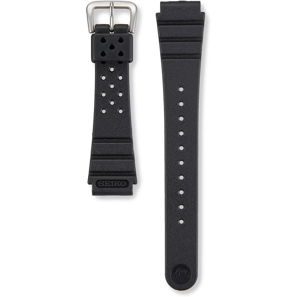 [Seiko Watch] Seiko Watch Replacement Band, Genuine Urethane, Lug Width 19mm, Buckle Width 16mm, Black, DAL3BP Men s