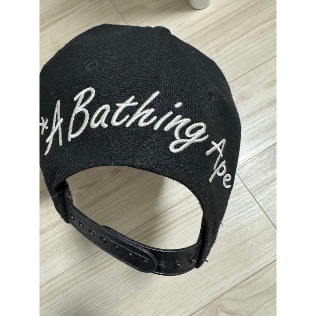 Used A Bathing Ape Black Baseball Cap