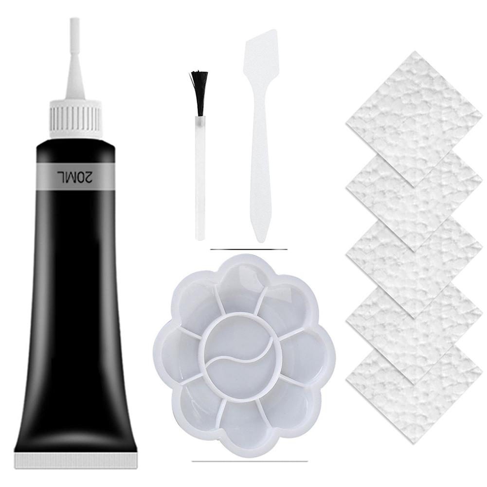 

Leather Repair Set Repair Paste Multi-Function Liquid Leather Sofa Restorer Leather Complementary Gel Leather Supplies Black