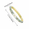 Enamel Vintage Cloisonne Bangle Traditional Women's Hand Bracelet Chinese Flower Bangle  Ladies