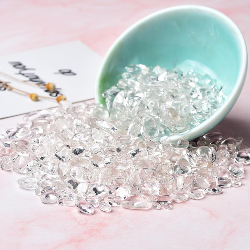 White Crystal Gravel for Purification and Demagnetizing Stone
