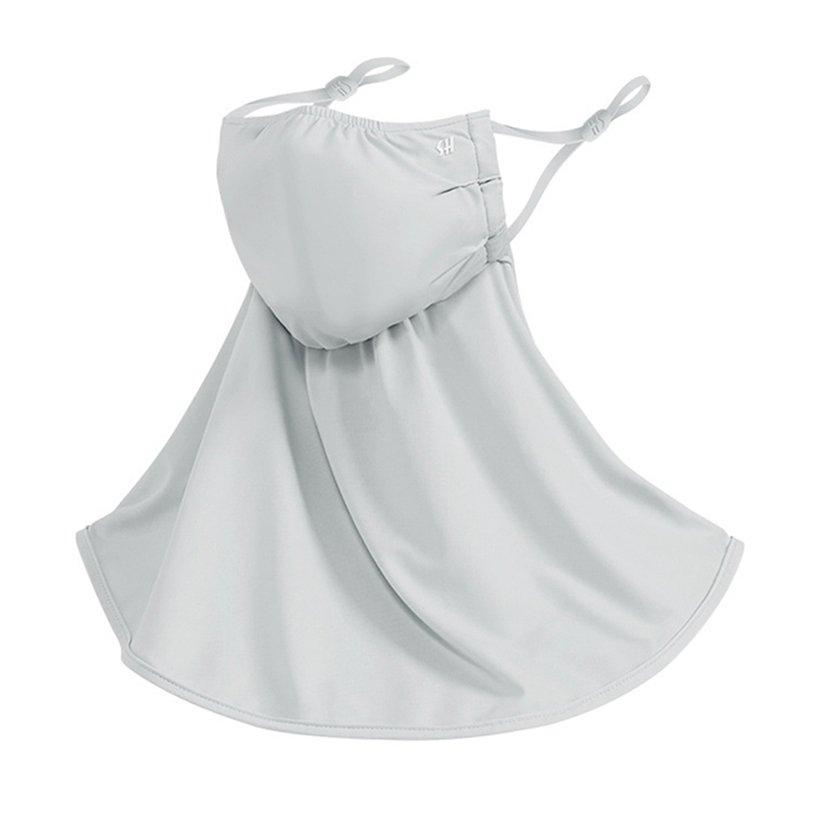 Ice Silk Mesh Bandana Neck Gaiter Face Mask Unisex Outdoors Ear Strap Face Scarf