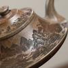 300ml Yixing Purple Clay Teapots Hand-carved Landscape Tea Pot Famous Handmade Zisha Kettle Tea Set Chinese Teaware Gifts