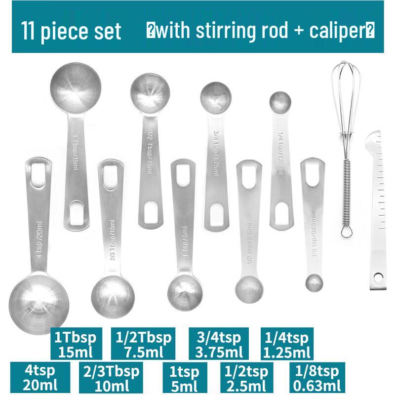 MDNG Stainless Steel Measuring Spoon and Cup Set