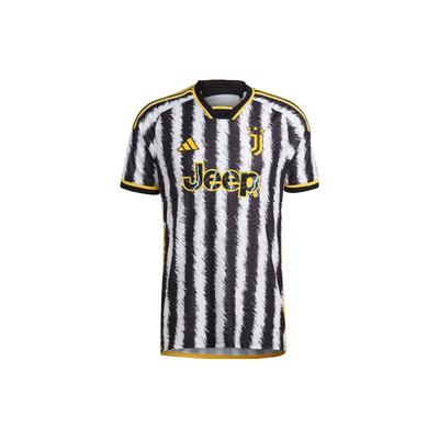 adidas Juventus 23/24 Home Authentic Jersey Black White HR8248