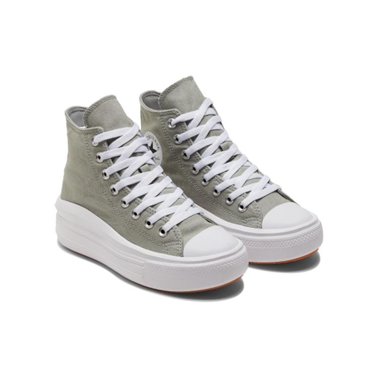 (WMNS) Converse Chuck Taylor All Star Move Platform High 'Seasonal Color - Slate Sage Gum' Women's A00562C
