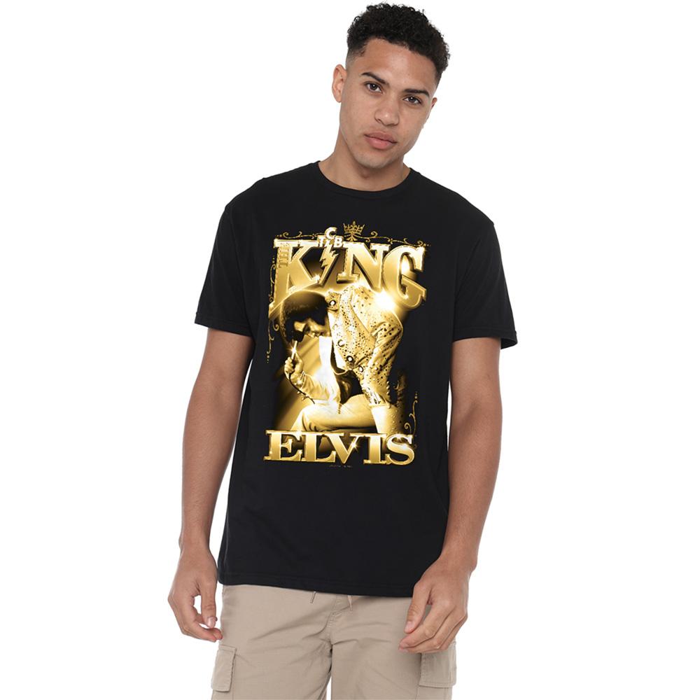 Elvis Presley Unisex Adult The King T-Shirt