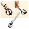 304 Stainless Steel Ice Cream Scoop Digger Non-Stick Watermelon Fruit Ball Yogurt Spoon Multifunctional Tool For Kitchen Bar