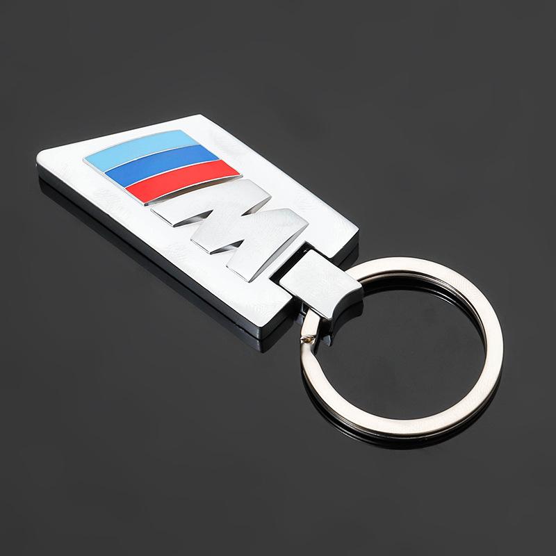 For BMW 1 2 3 4 5 6 7 Series X1 X3 X4 X5 X6 X7 87 F20 E36 E46 E90 E39 F10 F16 Car Metal Leather Key Ring Decoration Accessories