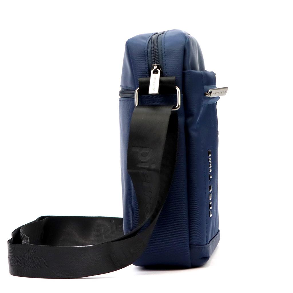 Saszetka męska na ramię z poliestru Pierre Cardin