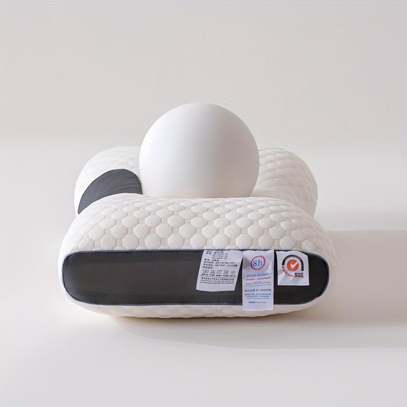 1pc/2pcs Neck Pillow For Sleeping Soft, Adjustable Ergonomic Contour Support Pillow, High Quality Pillow Core, Removable Cove