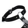Adjustable Leather Harness Body Restraint Bondage Strap Couples Adult Sex Toy