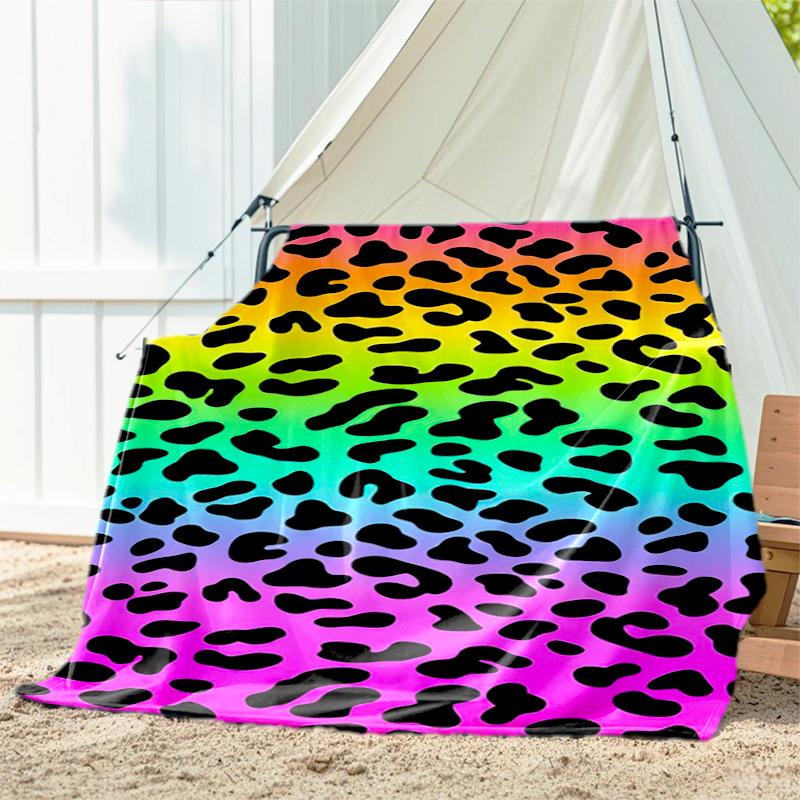 1pc Wolf Pattern Blanket, All Season Lightweight Home Office Outdoor Nap Multifunctional Blanket