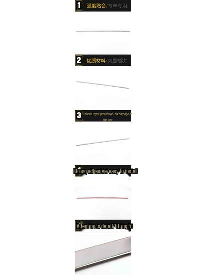 Zhishang XT Tailgate Trim & Rear Bumper Protector for 16 Models