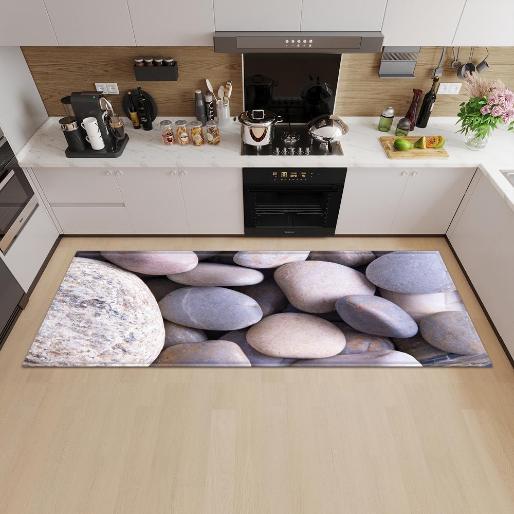 Kitchen Mat Entrance Door Mat Living Room Bedroom Long Carpet Corridor Non-slip Floor Children's Carpet