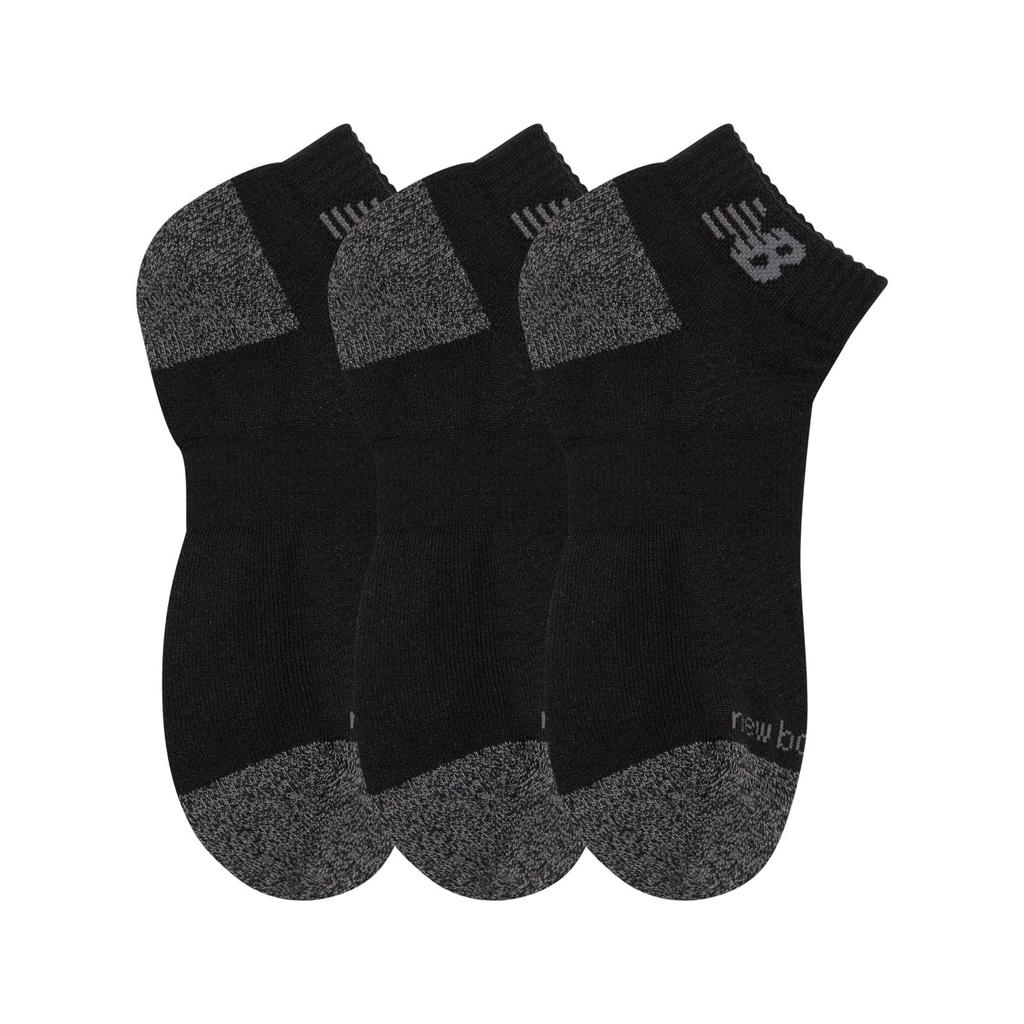 New Balance Low Cut Socks 3P Set LAS35205 BK S