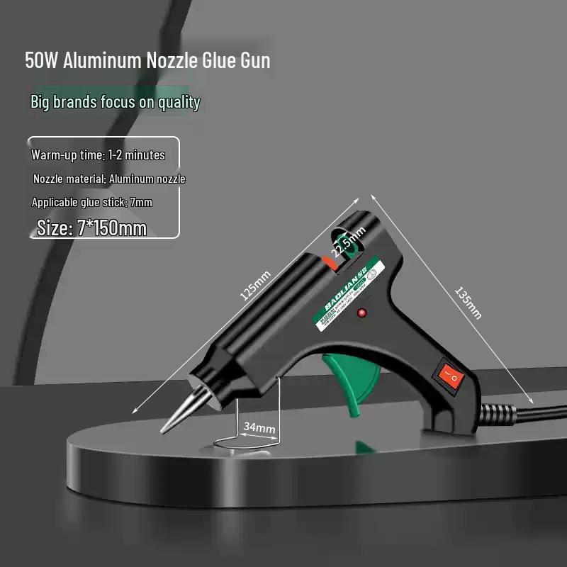 Baolian Hot Melt Glue Gun with Free Glue Sticks, 7-11mm, for Handmade and Household Projects