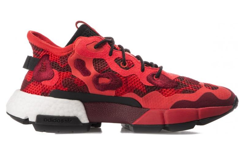 Men's Sneakers adidas POD-S3.2 Camo Red Scarlet/Collegiate Burgundy/Core Black