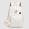 Schoolbag new cartoon cat student class schoolbag high value fresh youth casual backpack large capacity backpack