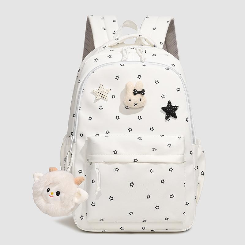Schoolbag new cartoon cat student class schoolbag high value fresh youth casual backpack large capacity backpack