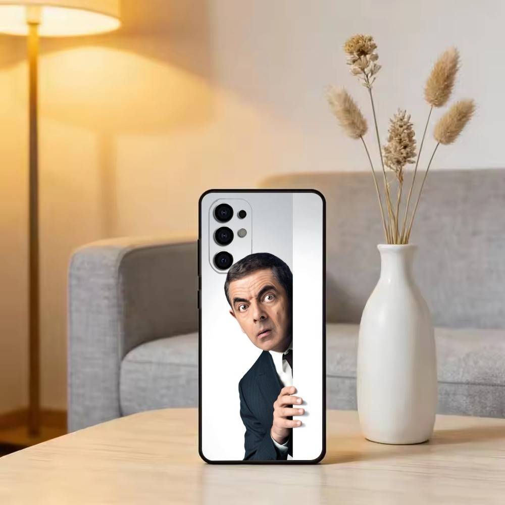 Mr_B-Bean Phone Case For Samsung S25,S24,S21,S22,S23,S30,Ultra,S20,Plus,Fe,Lite,Note,10,Black Cover
