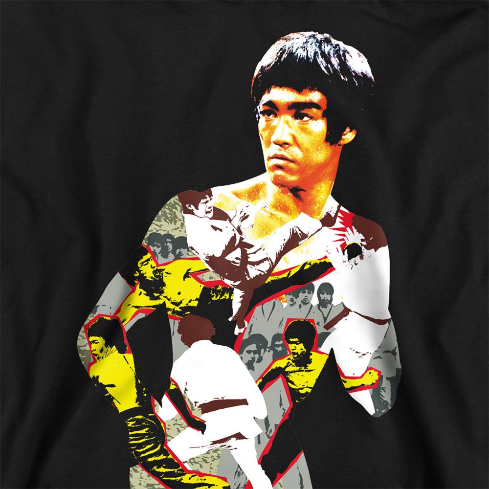 Bruce Lee Unisex Adult Body Of Action Sweatshirt