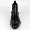 Mens Plus Size Retro Chelsea Boots Low Heel Square Toe Slip-On Casual Shoes