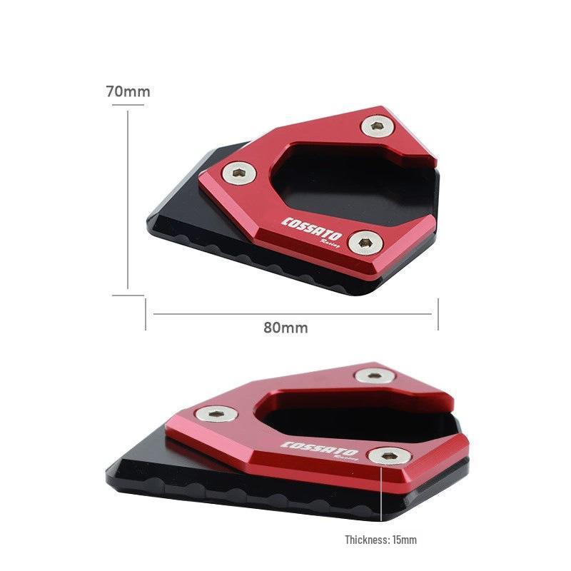 CFMOTO 450SR Modifiziertes Motorrad Anti-Rutsch Seitenständer-Pad Erweiterte Fußstütze