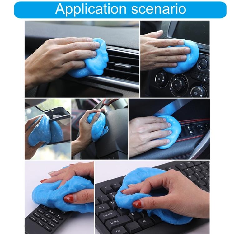 160g/200g Dust Mud Car Cleaning Gel Detailing Tool for Car Automotive Clean Gel Soft Flexible Keyboard Cleaner