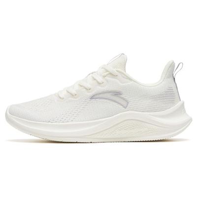 Flyknit Shock Absorbers Slip Resistant Abrasion Resistant Low Top Casual Running Shoes Women's Gray Purple Sneakers 922525567F-4