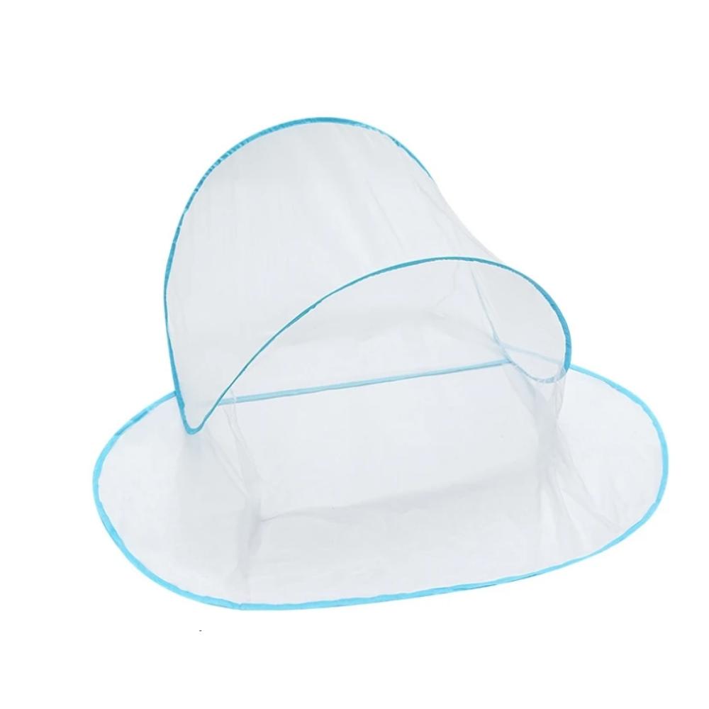 

Breathable Facial Mosquito Net Mesh Light Blocking Head Tent Sleeping Tents Promotes Better Sleep синий