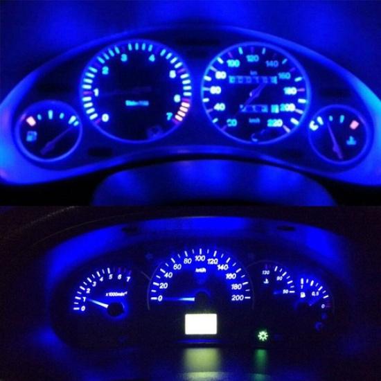 20x T5 B8.4D 5050 1SMD LED 509T Indicator Gauge Dashboard Dash Side Lights Bulbs