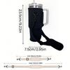 1PC Water Bottle Carrier Bag for Large Capacity Tumbler Cup with Handle Water Bottle Cup Sleeve with Adjustable Shoulder Strap Cup Holders 5