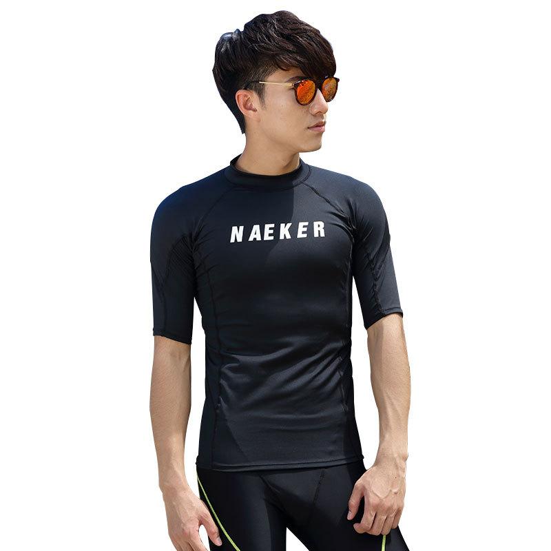 Wetsuit Men s Surf Suit Jellyfish Suit Short Sleeve Snorkeling Suit Sunscreen Wetsuit Surf Suit Men s Swimsuit XXL