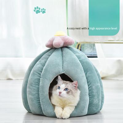 All-season Doghouse and Cathouse  Cute Pet Products  Warm Winter Style  Thickened Doghouse Mat  Pet Nest