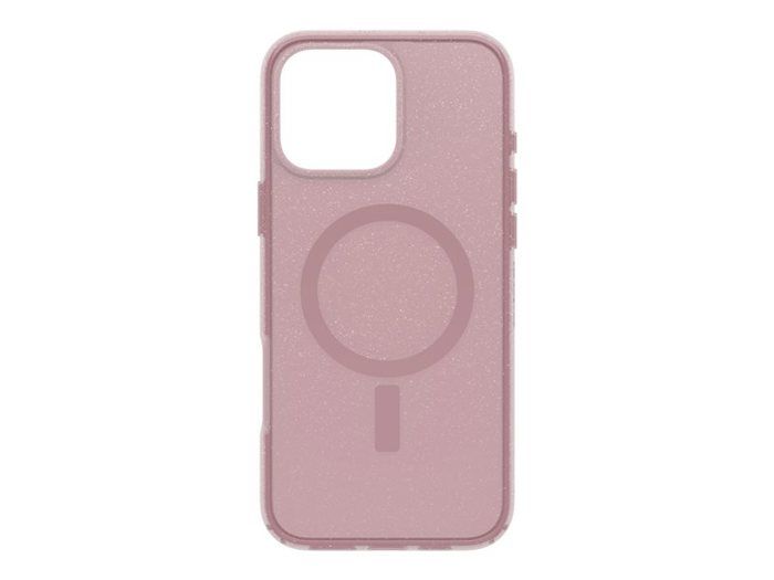 Coque - otterbox - symmetry series clear - iphone 16 pro max - transparent/rose - protection magsafe