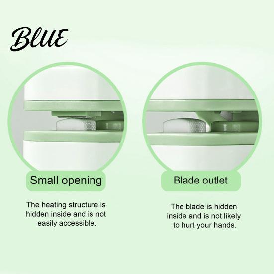 Magnetic Refrigerator Sealer 2 in 1 Mini Bag with Cutter Compact Handheld Portable Food Storage Tool Back Moisture-proof Heat Seal Machine