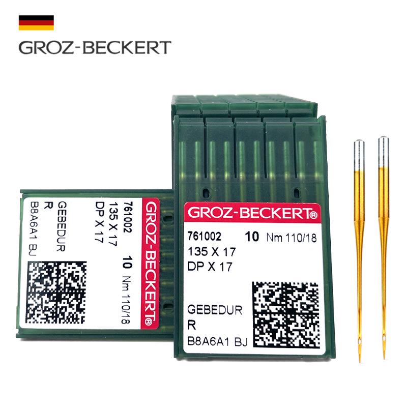 Německá Groz Zlatá DPX17 Počítačová Vysokorychlostní Šicí Stroj Jehla.