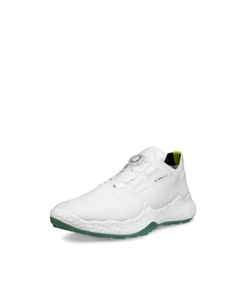 GOLF BIOM H5 Genuine Leather Waterproof Golf Shoes 13802401007 WHITE Cm 3E [ECCO] Men's 26.0